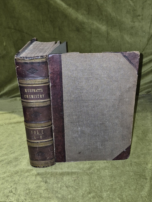 Chemistry, Theoretical, Practical, and Analytic - Sheridan Muspratt Vol 1 18600