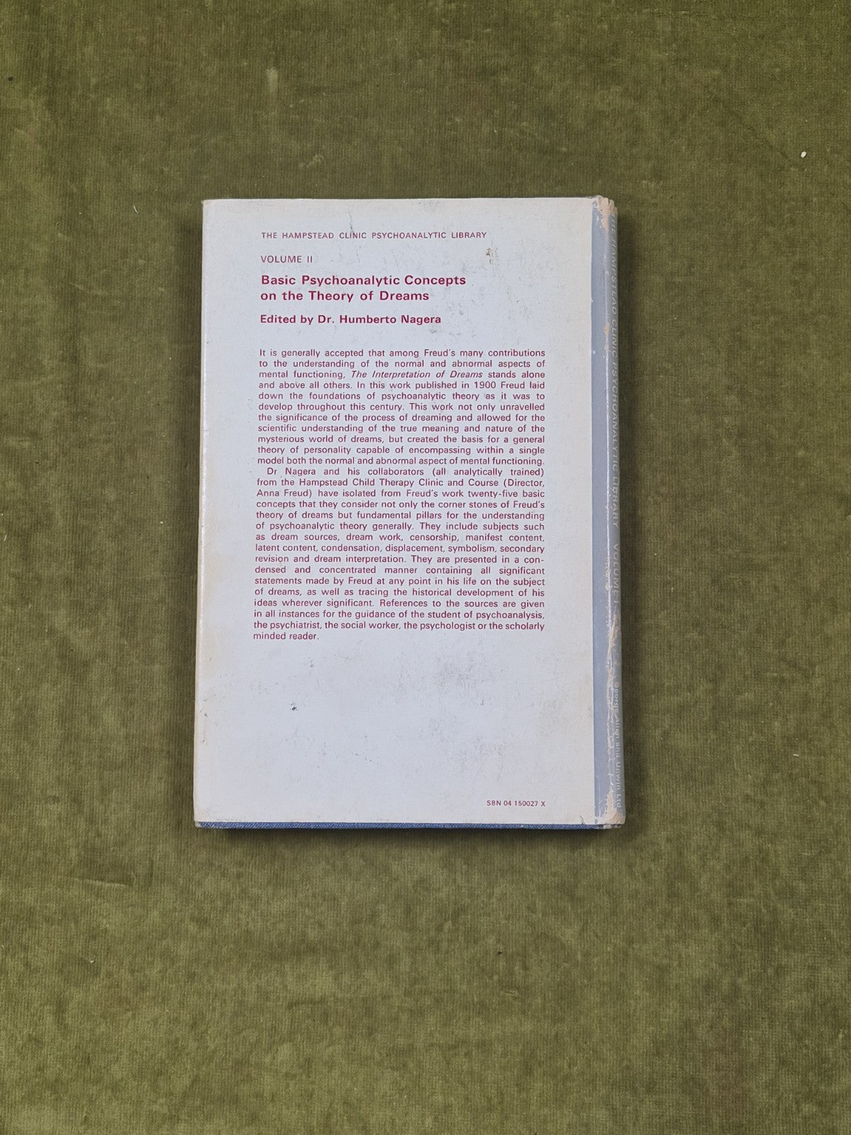 Basic Psychoanalytic Concepts on the Libido Theory Vol 1 - Humberto Nagera 19691