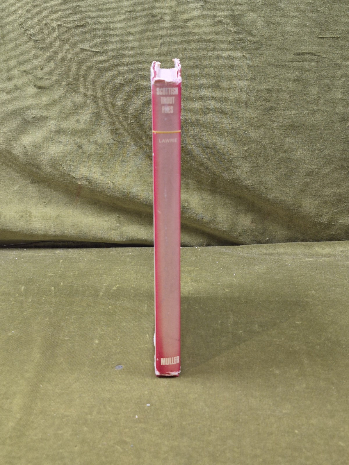 Scottish Trout Flies an Analysis and Compendium - W H Lawrie , Muller 1966 HB DJ2