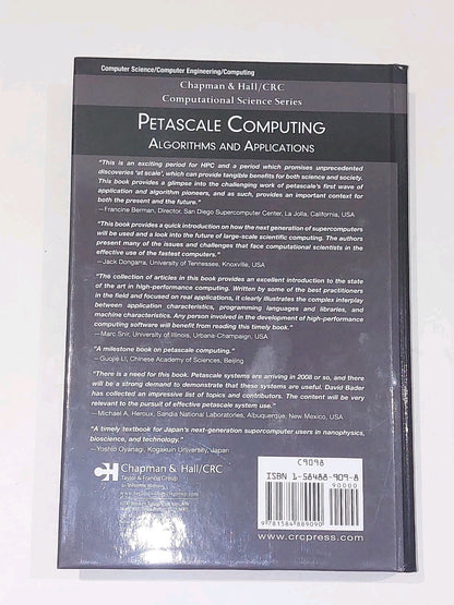Petascale Computing : Algorithms and Application  David Bader (2008) Hb Book2