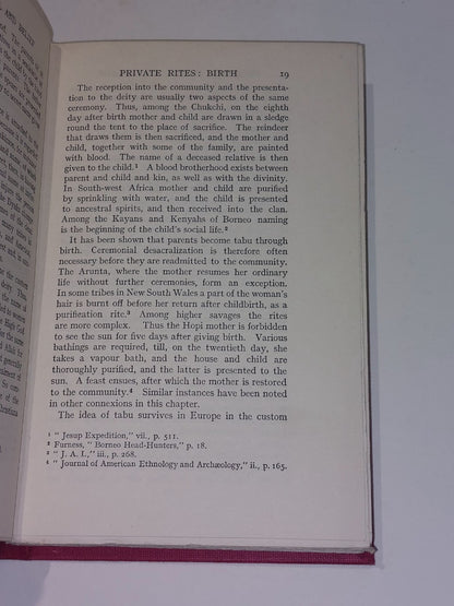 Primitive Ritual And Belief By A. O. James (1917) [Methuen & Co] Hb Book4