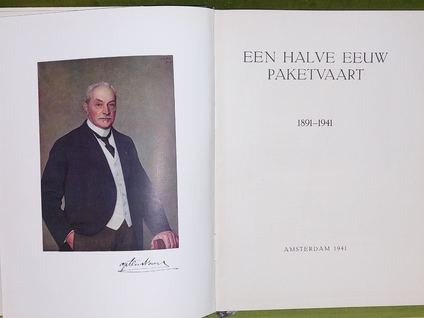 Een halve eeuw paketvaart 1891-1941 [Amsterdam] 1941 hb book3