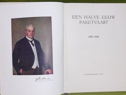Een halve eeuw paketvaart 1891-1941 [Amsterdam] 1941 hb book3