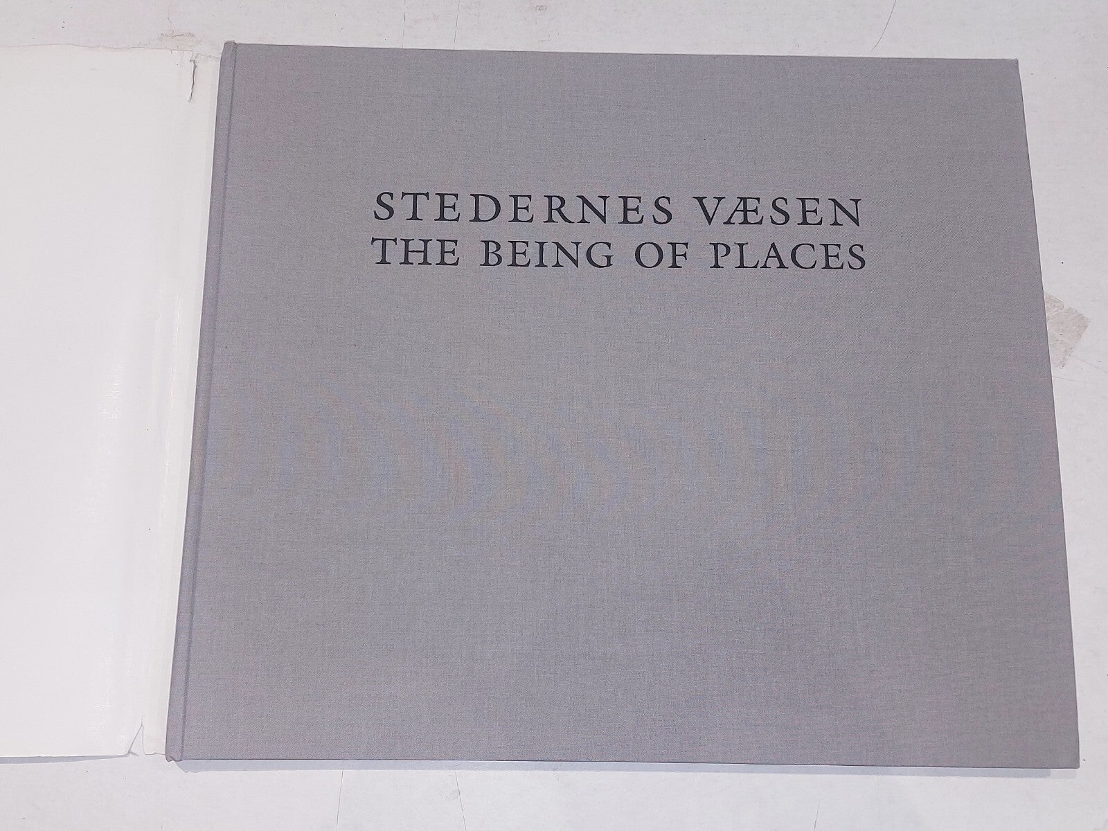 stedernes vaesen / the being of places by per bak jensen (1993) Art Hb Book2