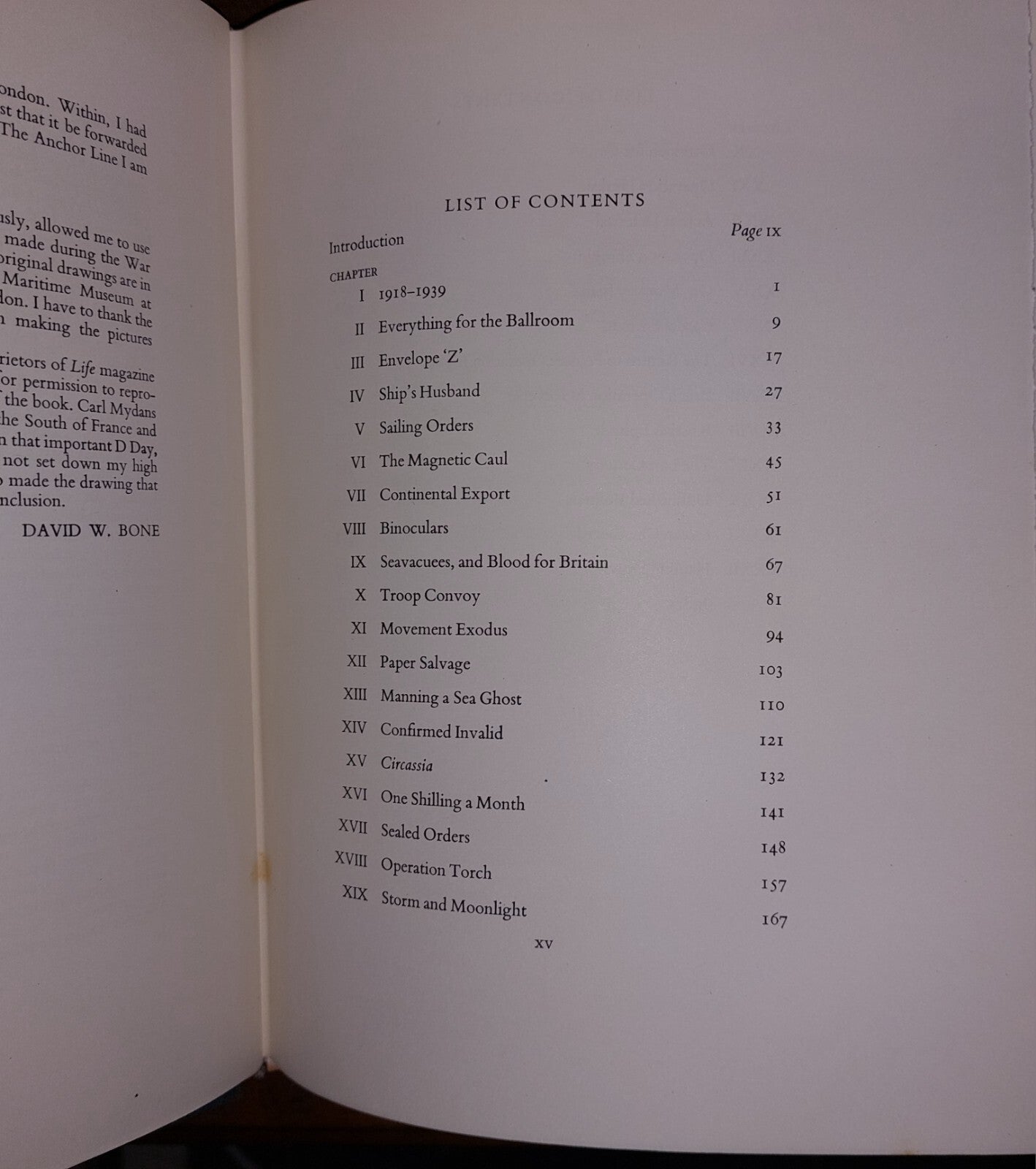 1949 Merchantman Rearmed David W Bone SIgned Limited Muirhead Bone Illustrated 14