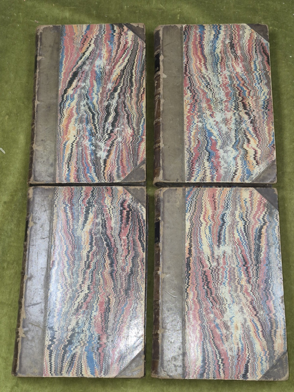 Songs of Scotland Ancient Allan Cunningham First Edition 1825 Complete Set2