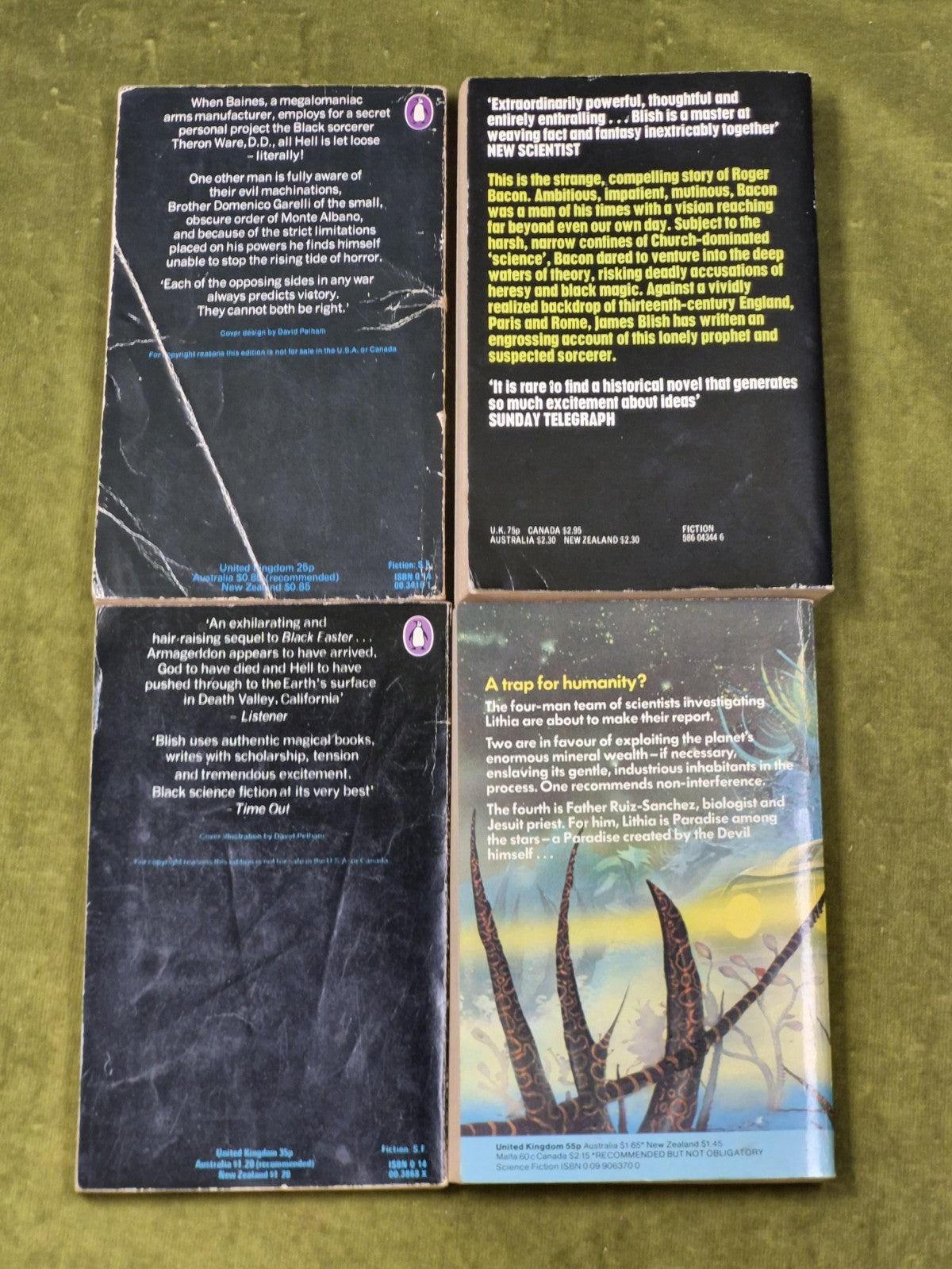 James Blish - After Such Knowledge series vintage sci-fi paperbacks1