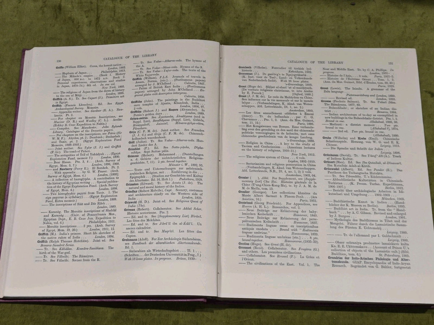 Catalogue Of Printed Books In The Library Of The Royal Asiatic Society 1940 Hb6