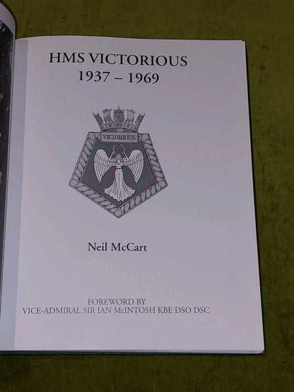 HMS VICTORIOUS 19371969  Neil McCart (1998) [Fan Publications] Hb Book3