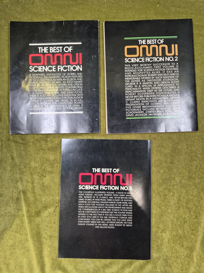 The Best of Omni Science Fiction 5 1 2 Collector's Edition Isaac Asimov Giger1