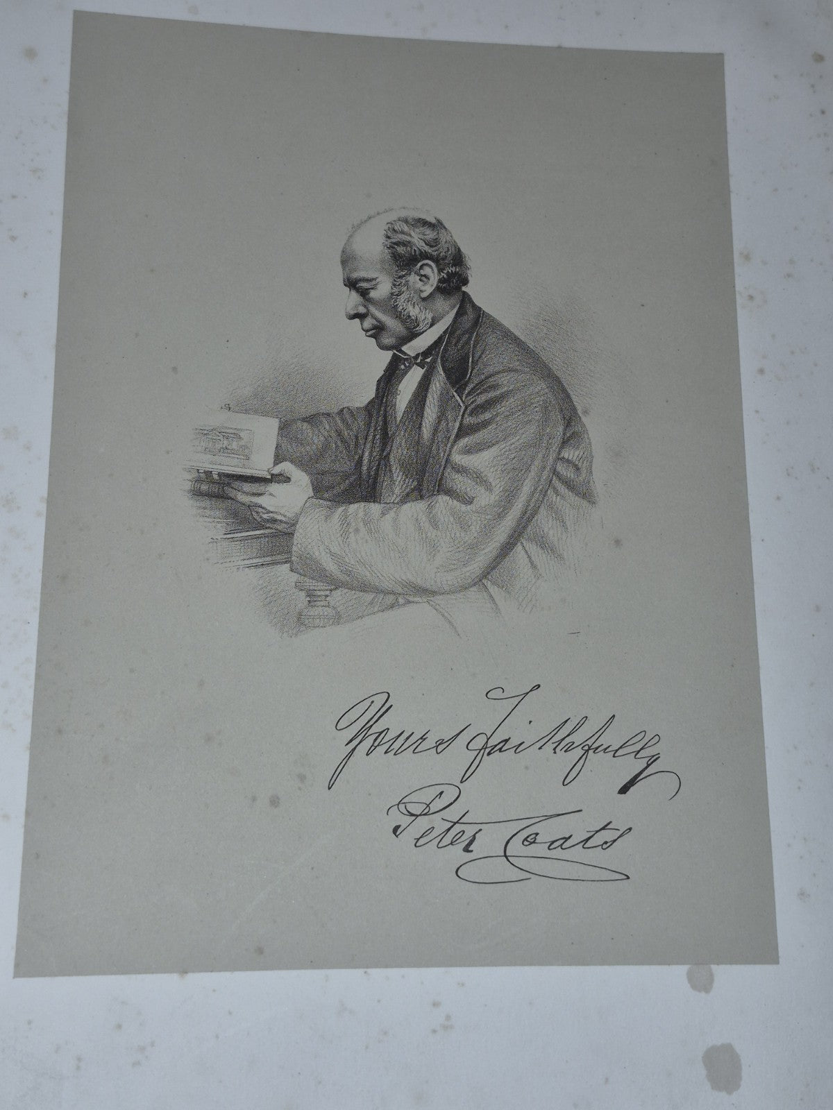 1871 PAISLEY FREE LIBRARY AND MUSEUM History SCOTLAND Peter Coats 1ST EDITION8