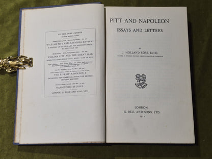 PITT AND NAPOLEON - ESSAYS AND LETTERS - R. A. Lewis4
