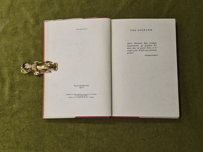 The Goshawk - T H White Jonathan Cape - 1951 1st Edition6