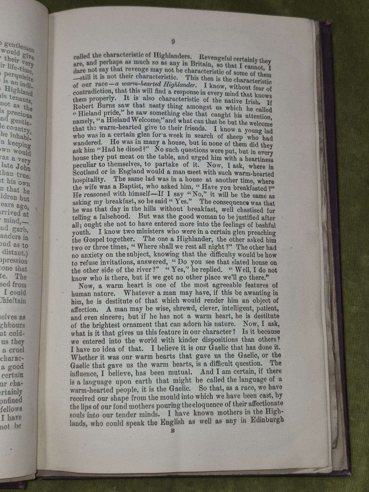 Address to Highlanders Gaelic Cetic Welsh Linguistics Archibals Fraquharson Scot5