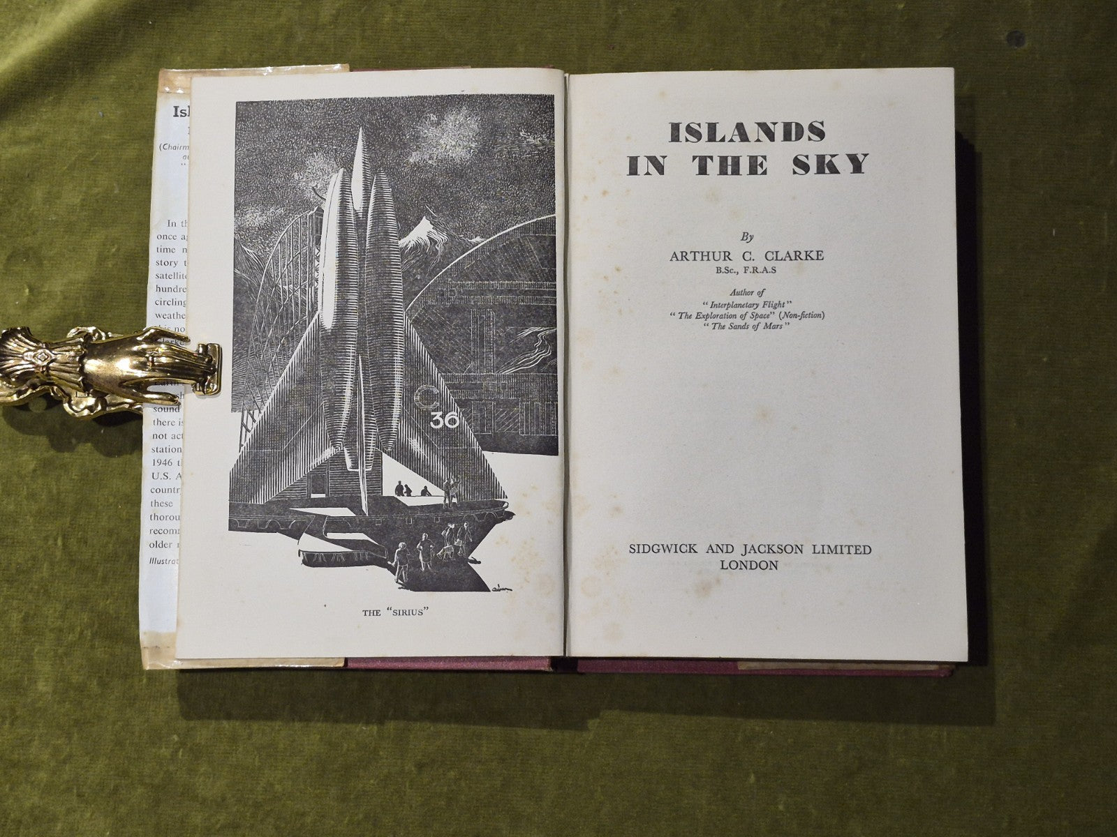 Islands in the Sky - Arthur C Clarke - 1ST EDITION WITH DUST JACKET6