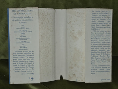 The Consolations of Catholicism (1955 Victor Gollancz) Ralph Woods2