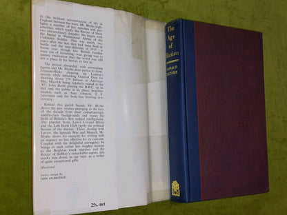 The Age of IllusionEngland in 20s and 30s Ronald Blythe 1st Edition 19632