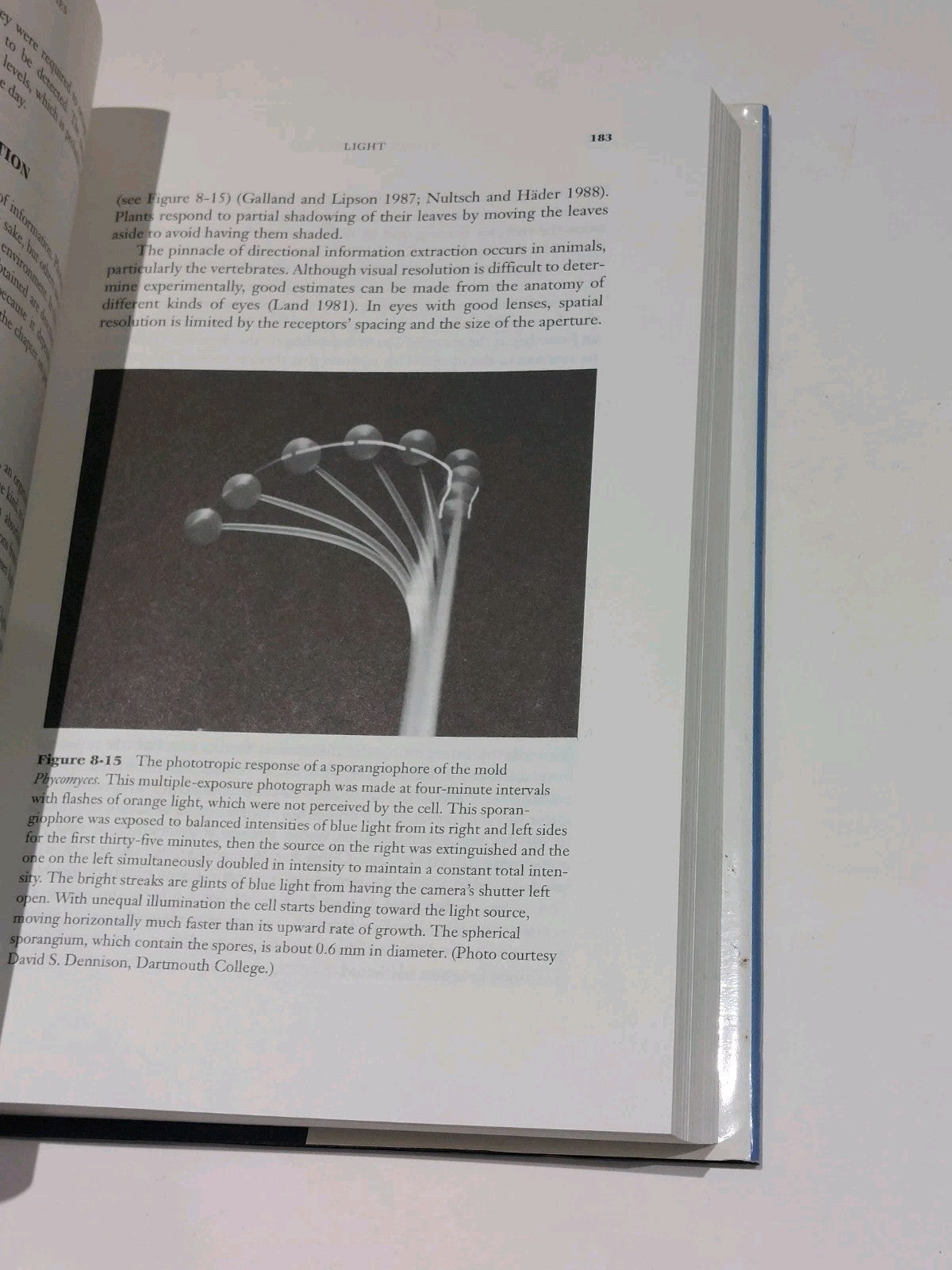 Sensory Ecology : How Organisms Acquire & Respond to  David Dusenbery (1992) Hb6