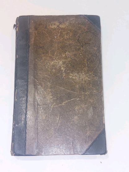 Remarkable Events In The History Of Man - Rev Joseph Watts (1825) 1/4 Leather Hb1
