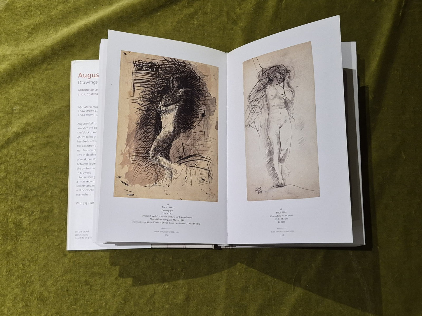 Auguste Rodin: Drawings and Watercolours HB DJ 1ST US Ed 20075