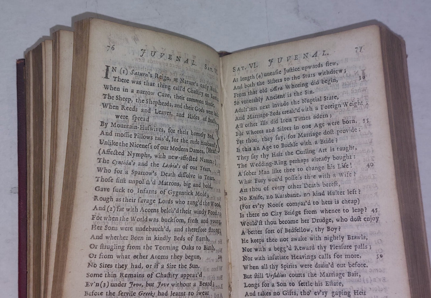 Antiquarian The Satires of Decimus Junius Juvenalis (1812) Leather-bound, Dryden7