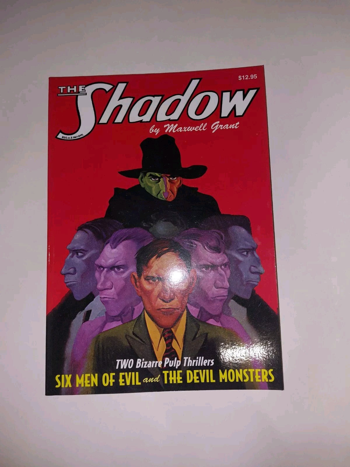 The Shadow #13: "Six Men of Evil" & "The Devil Monsters" By Maxwell Grant0