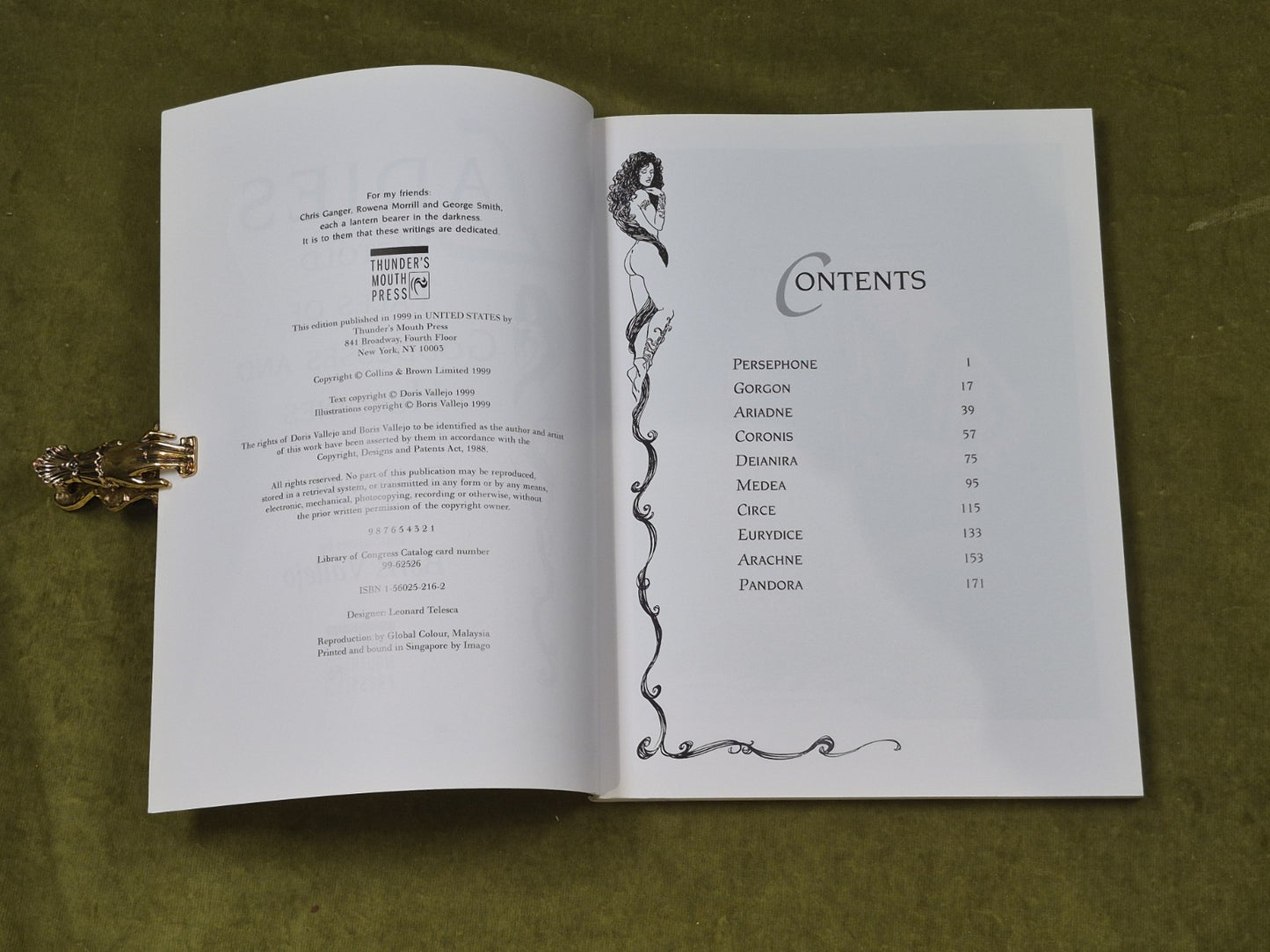 Ladies : Retold Tales of Goddesses and Heroines - Doris Vallejo, Thunder's Mouth4