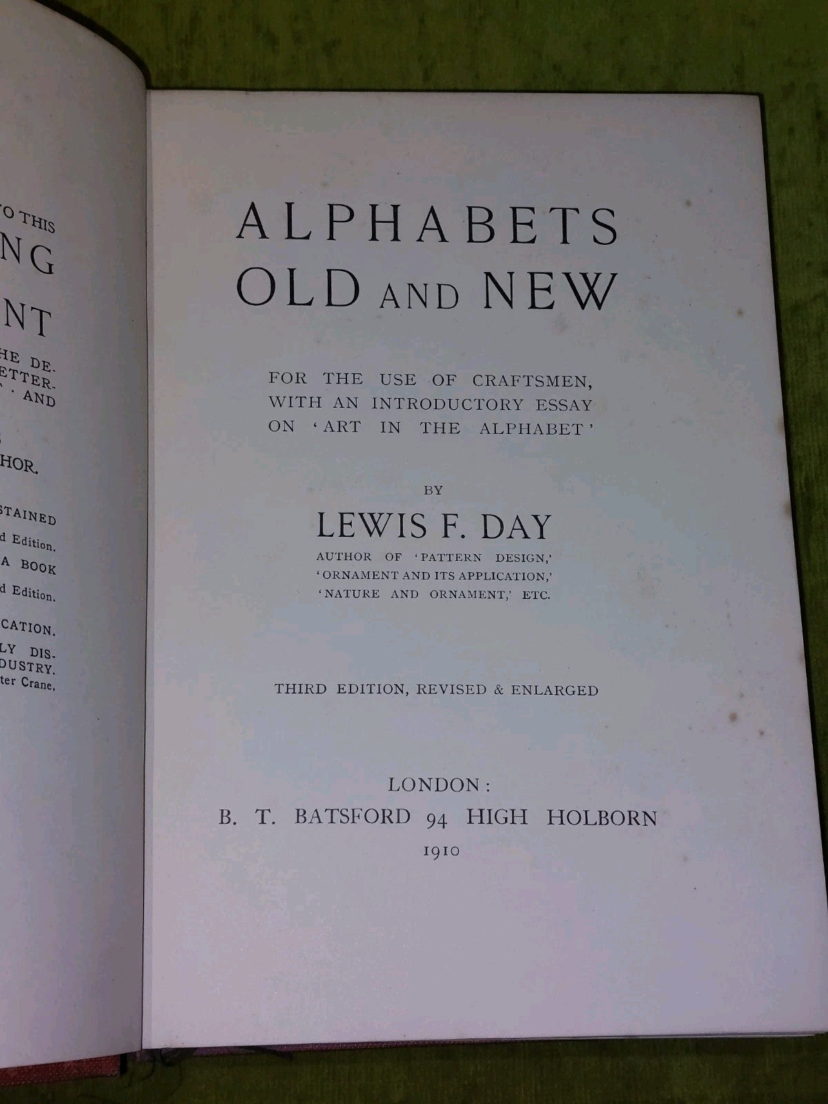 Alphabets Old And New By Lewis F. Day 1910 3rd Edition6