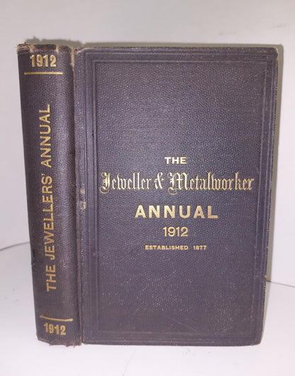 The Jeweller & Metalworker Annual 1912  Adverts, Gold & Silver0
