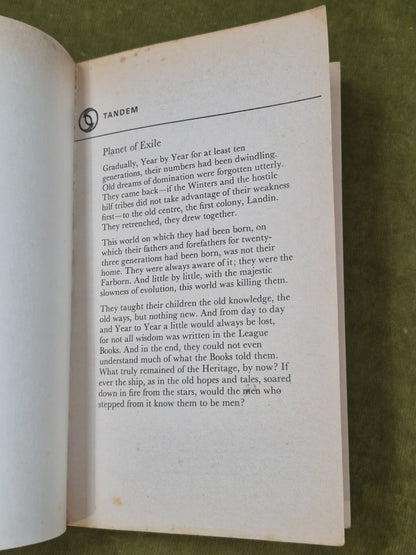 Planet of Exile Paperback Ursula Le Guin 1972 Tandem Fantasy 4