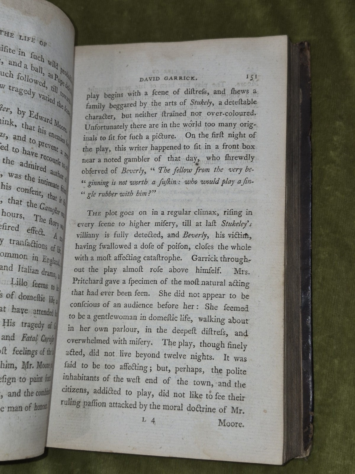 The Life of David Garrick 1801 Arthur Murphy Dublin Wogan Burnet Porter9