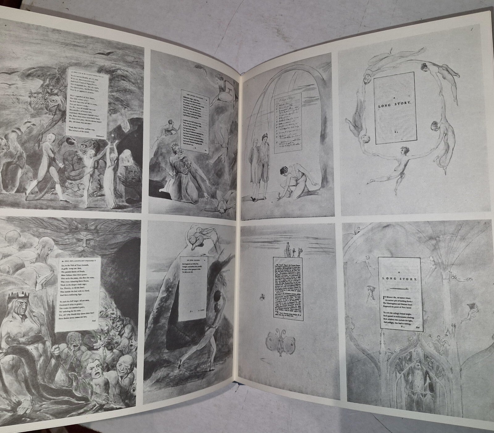 POEMS BY MR. GRAY : Drawings by William Blake (1972, Hardback & Dustjacket)15