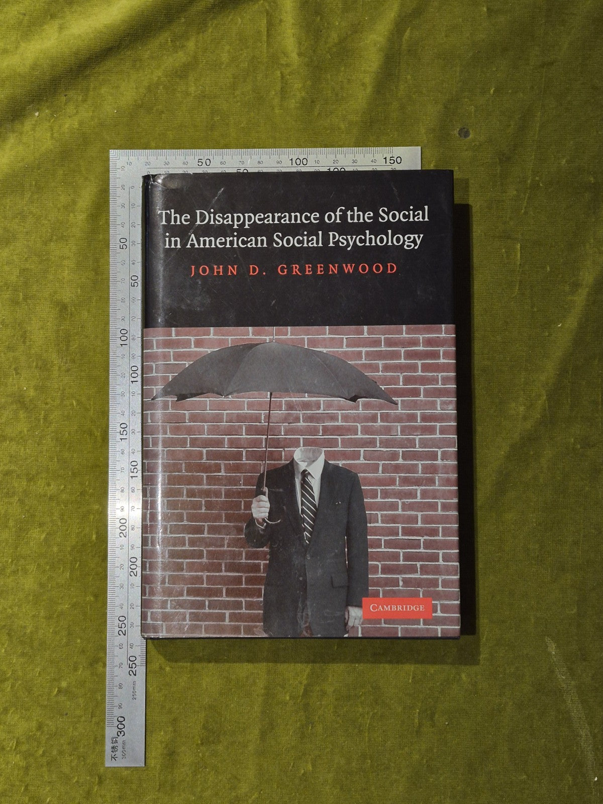 The Disappearance of the Social in American Social Psychology - Greenwood HB DJ3