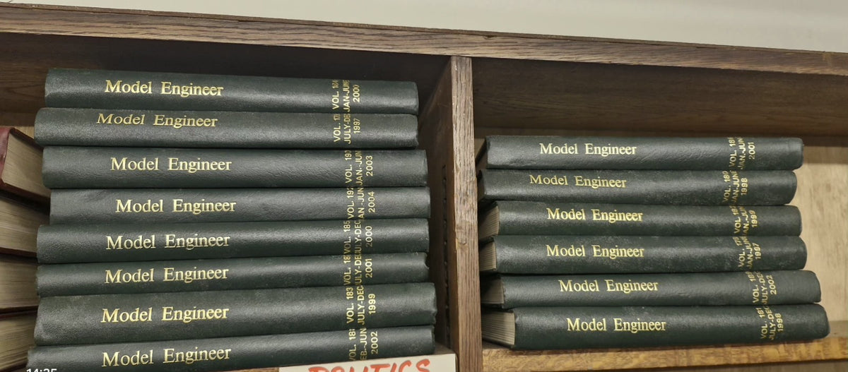 model engineer bound magazines 1997 - 2004 -  14 Volumes 0
