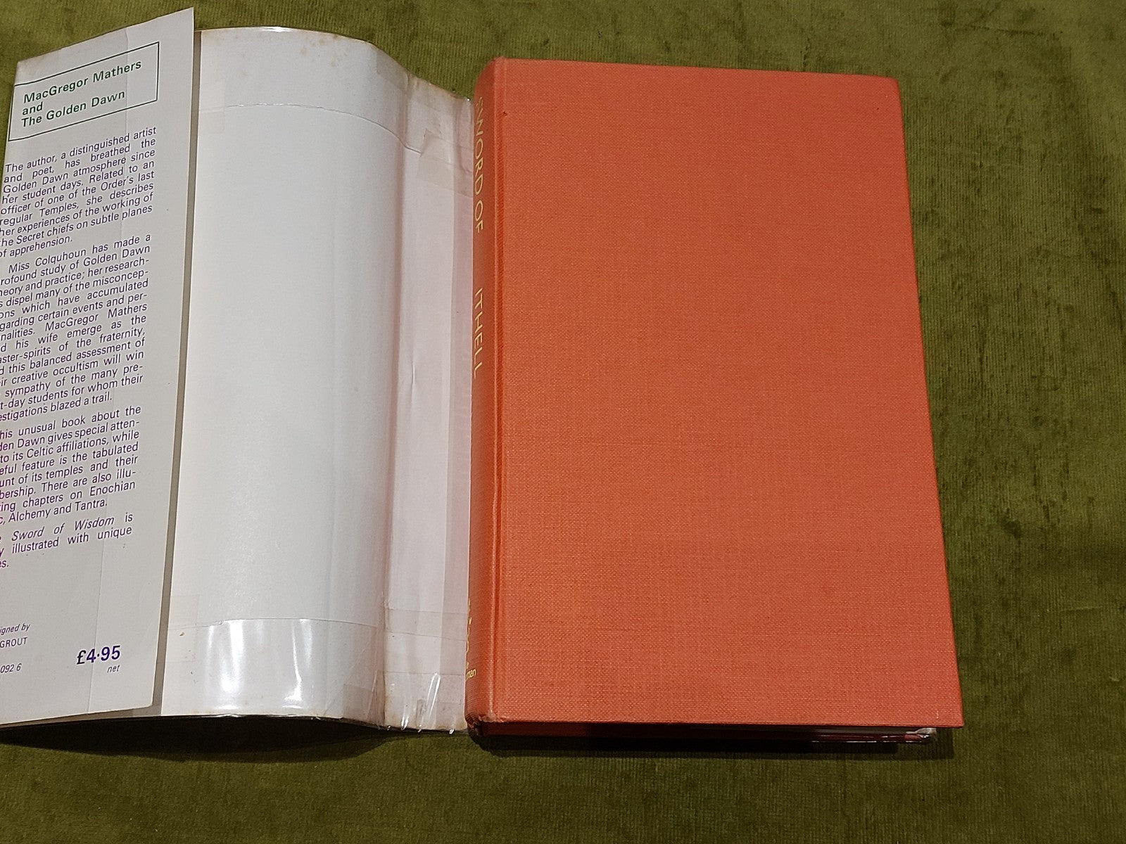 Sword of Wisdom MacGregor Mathers & The Golden Dawn Neville Spearman 1975 1st Ed3