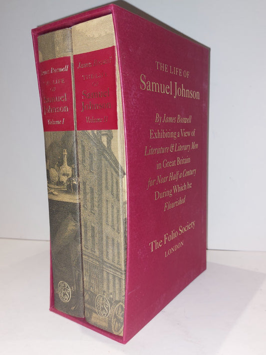 Boswell, Life of Samuel Johnson, 2 vols, Folio Society, 5th print 19980