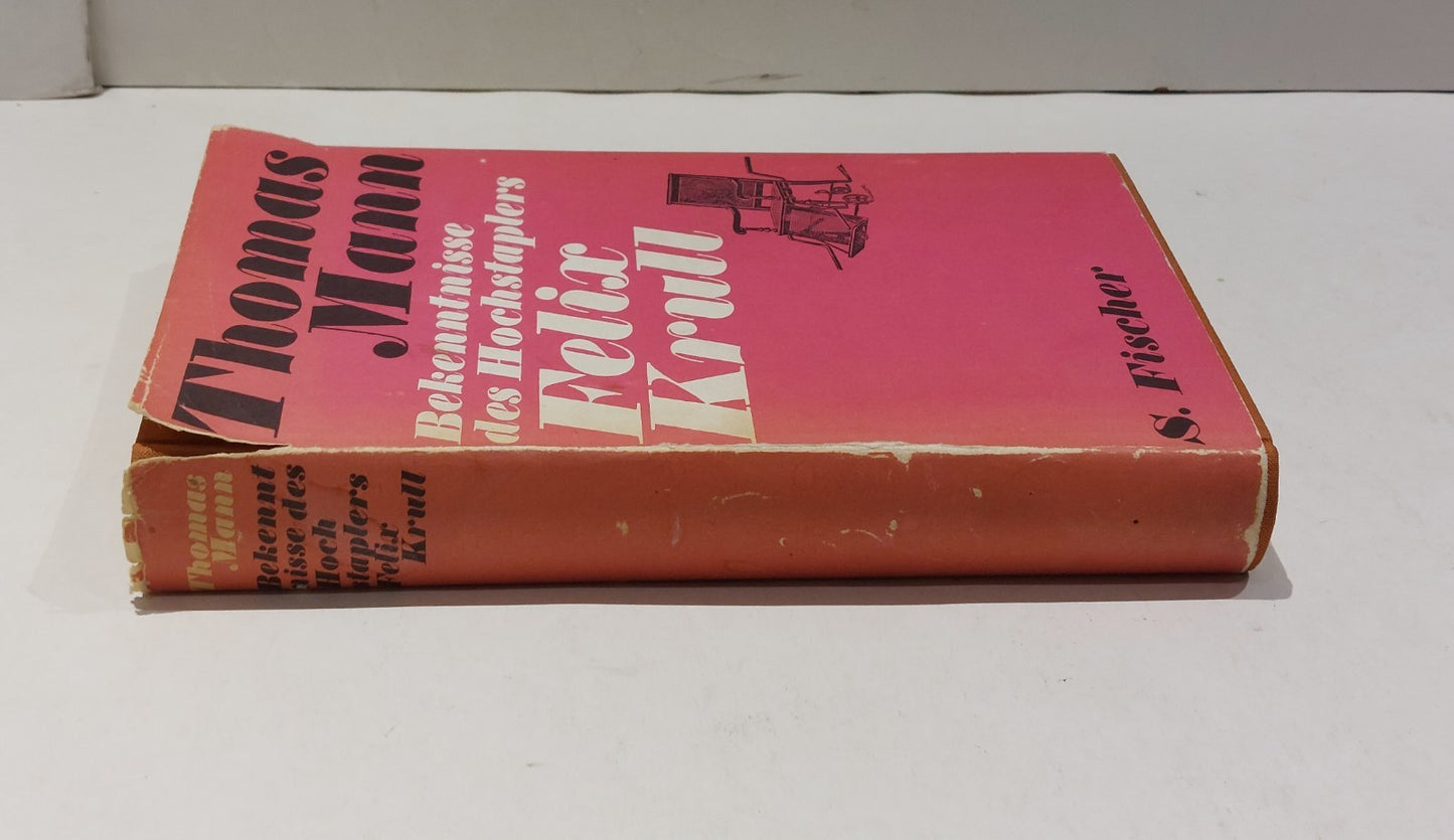Confessions of Felix Krull By Thomas Mann. 1967 1st Ed In Germany1