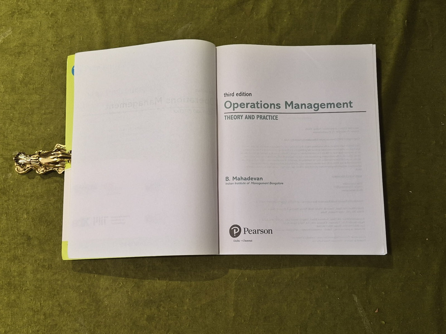 Operations Management Theory and Practice 3rd Edition - B Mahadevan - Pearson SC5