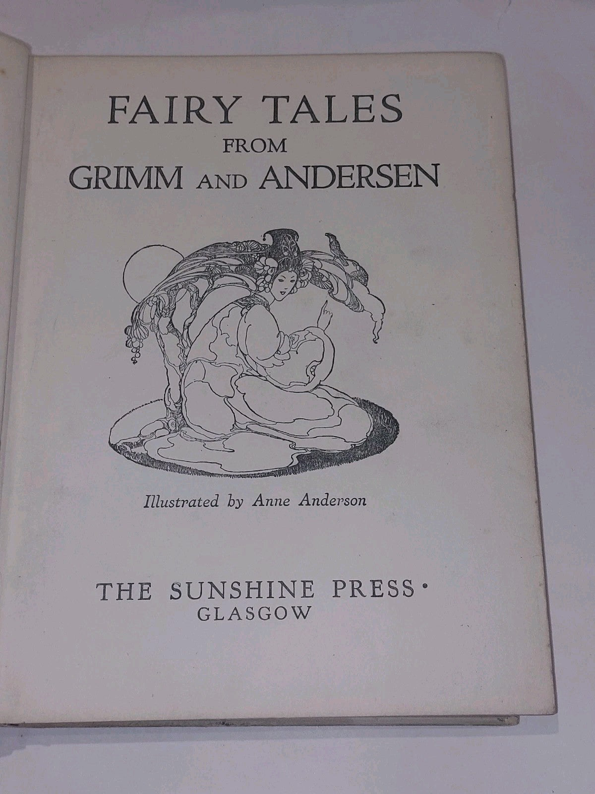 Fairy Tales From Grimm And Anderson - Illustrated By Anne Anderson , Circa 19304