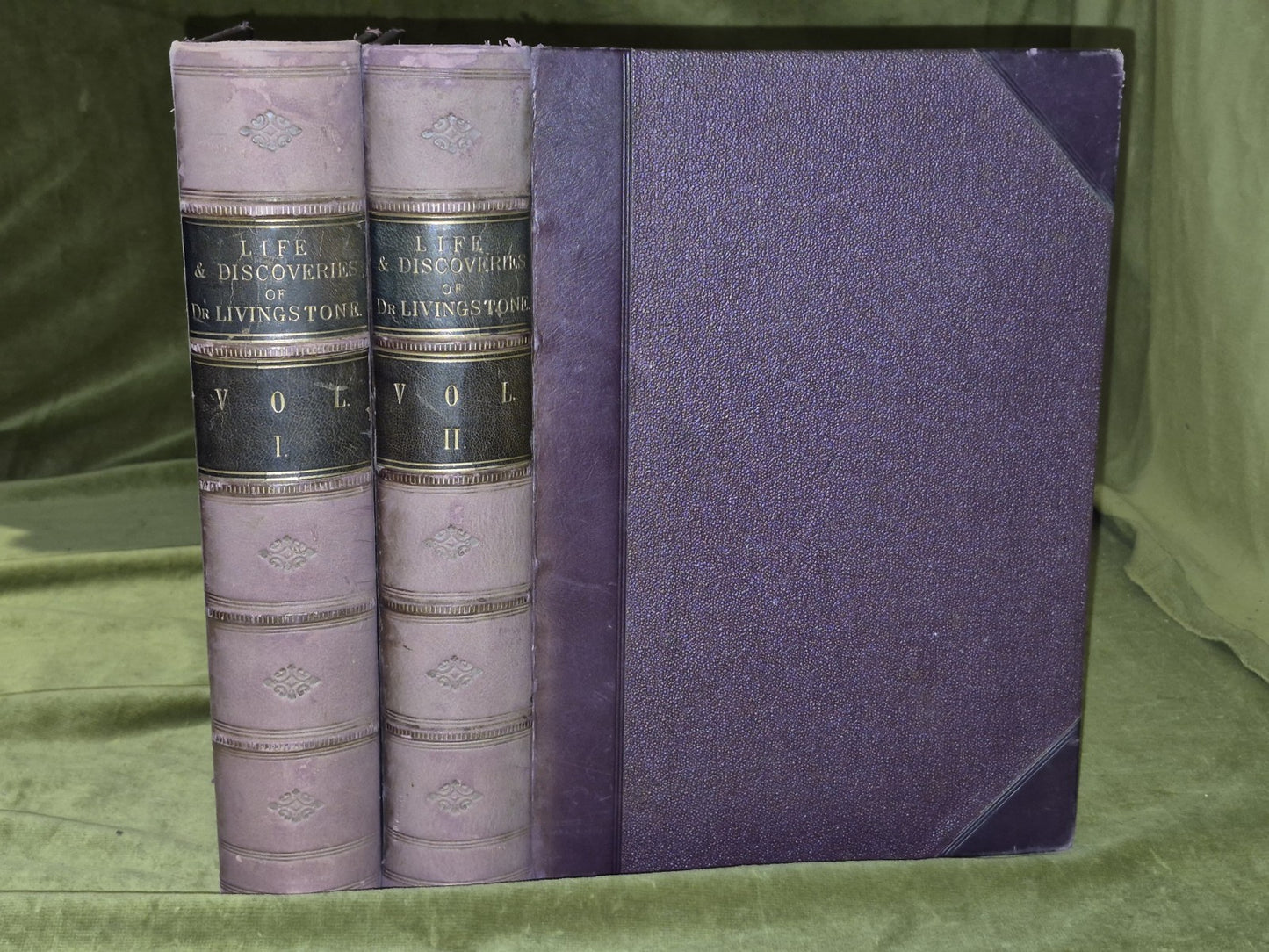 The Pictorial Edition David Livingston Fullarton c1880 Complete Two Volumes0