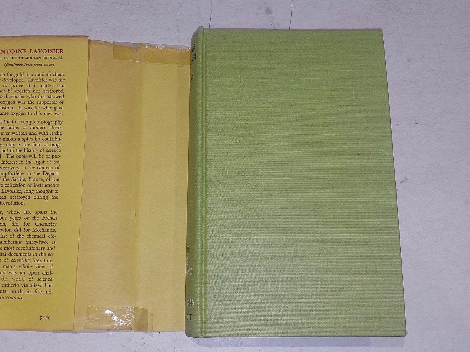 Antoine Lavoisier By Douglas McKie With Dust Jacket Hb Book3