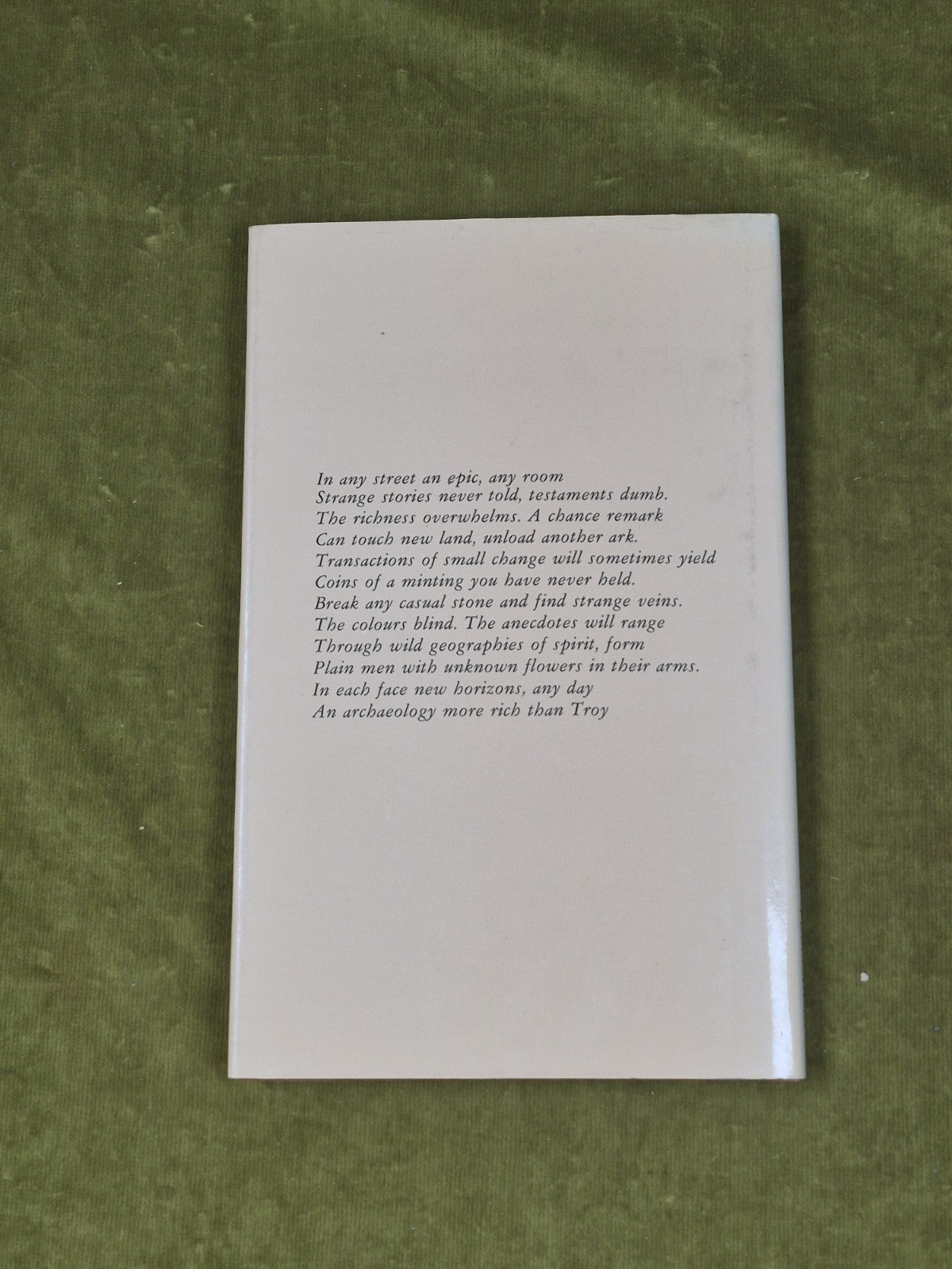 These Words : Weddings and After - Essay & Poetry by William McIlvanney 1984 HB2