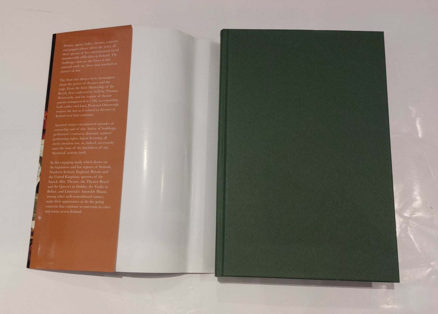 The Irish Stage: A Legal History: 24 (Irish Legal History Society Series) 20152