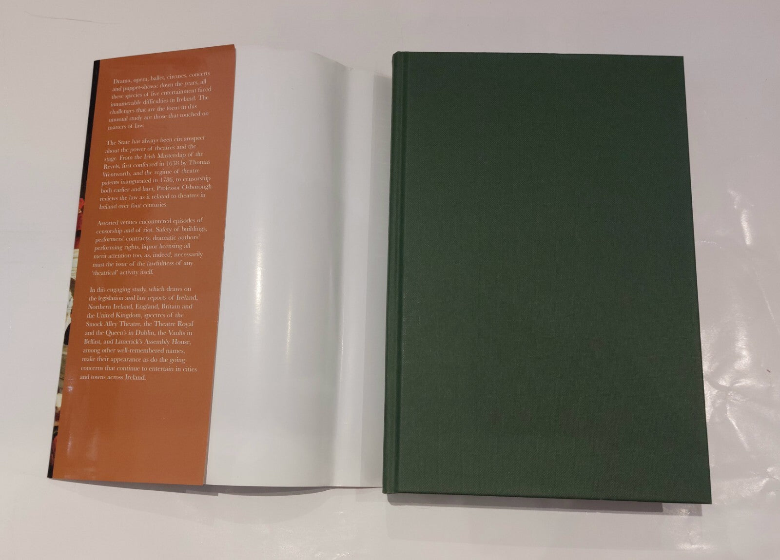 The Irish Stage: A Legal History: 24 (Irish Legal History Society Series) 20152