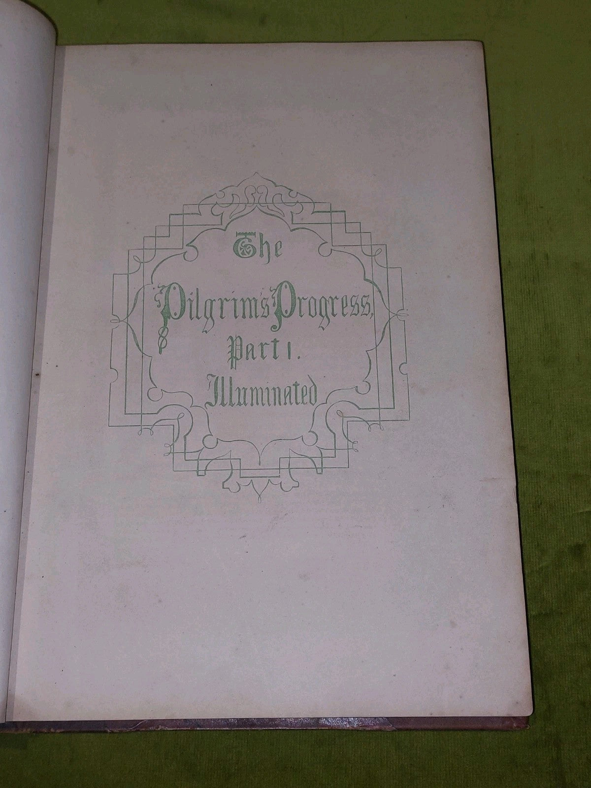 The Pilgrim's Progress By John Bunyan Mackenzie, White & Co Illuminated Edition 10