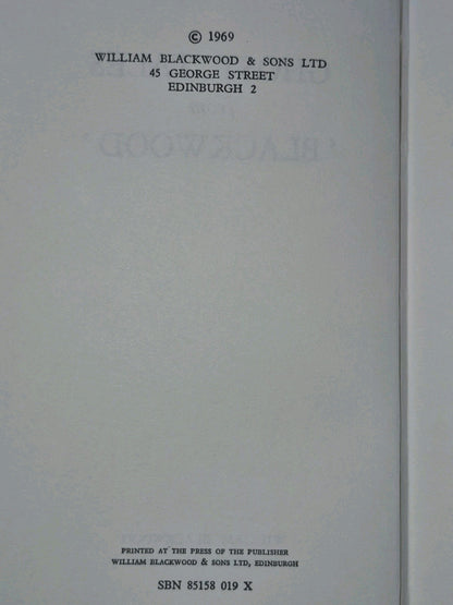 Blackwood Tales Set Scottish Sea Navy Ghost Suspense Traveller's Treasure 19706