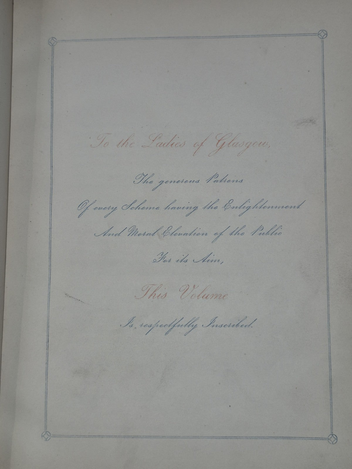Glasgow Atheneum Album 1848 James Hedderwick & Sons Fine Binding7