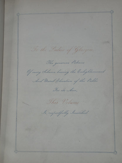 Glasgow Atheneum Album 1848 James Hedderwick & Sons Fine Binding7