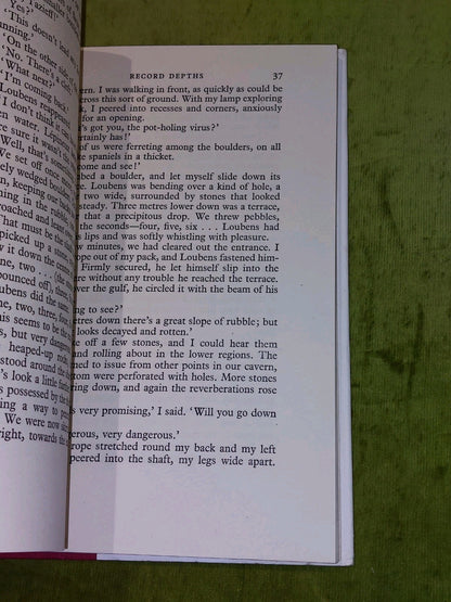 Caves of Adventure  Haroun Tazieff [Hamish Hamilton] 1953 1st Ed 2nd Imp Hb/Dj7