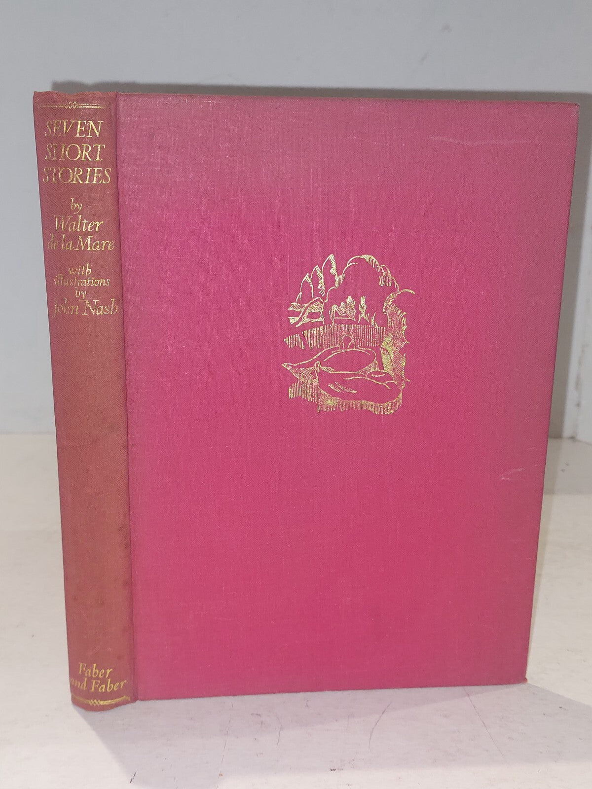 Seven Short Stories, Walter De La Mare (1931) Illustrated By John Nash Hb Book0